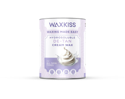 WaxKiss Hydrosoluble De-Tan Cream Wax