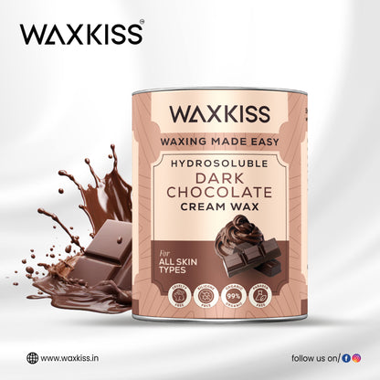 WaxKiss Hydrosoluble Dark Chocolate Cream Wax